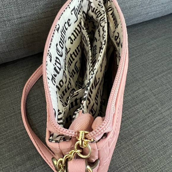 NWT JUICY COUTURE SMALL LOGO CROSSBODY BAG PURSE - Picture 7 of 9